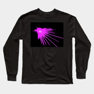 PINK STARBURST UFO Long Sleeve T-Shirt